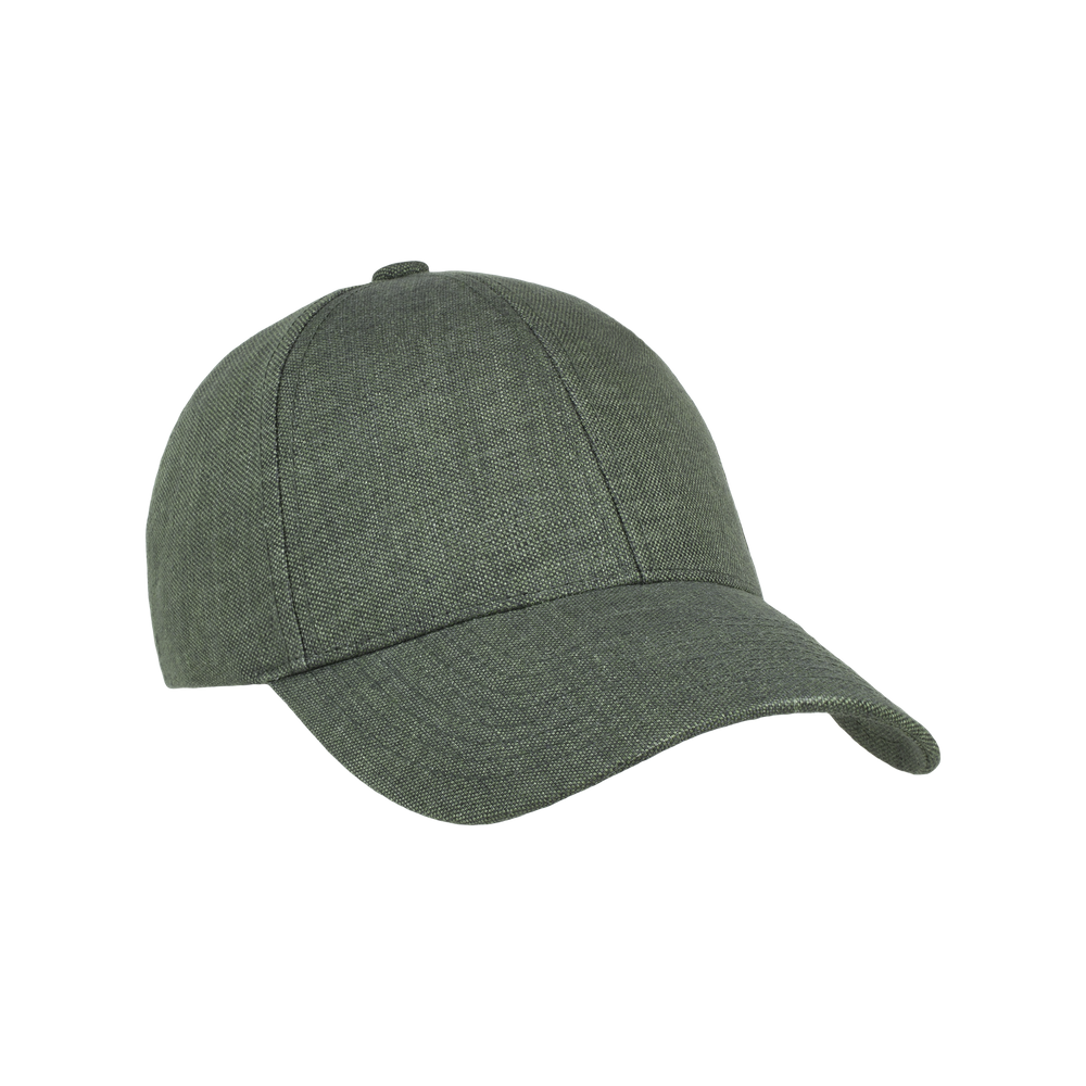 6PANEL LINEN CAP オリーブ Linen French Olive Cap & Textile Soap - | Varsity Headwear